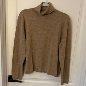 Women’s Pendleton Merino Wool Tan Sweater